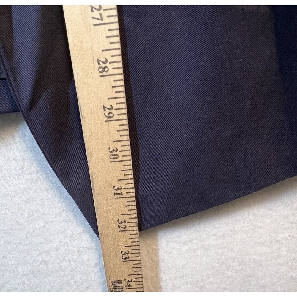 Elevenses Vest Size L Blue Wool Blend Open Front Anthropologie - Picture 5 of 8
